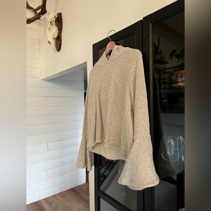 Melrose and Market Bell Sleeve Hoodie